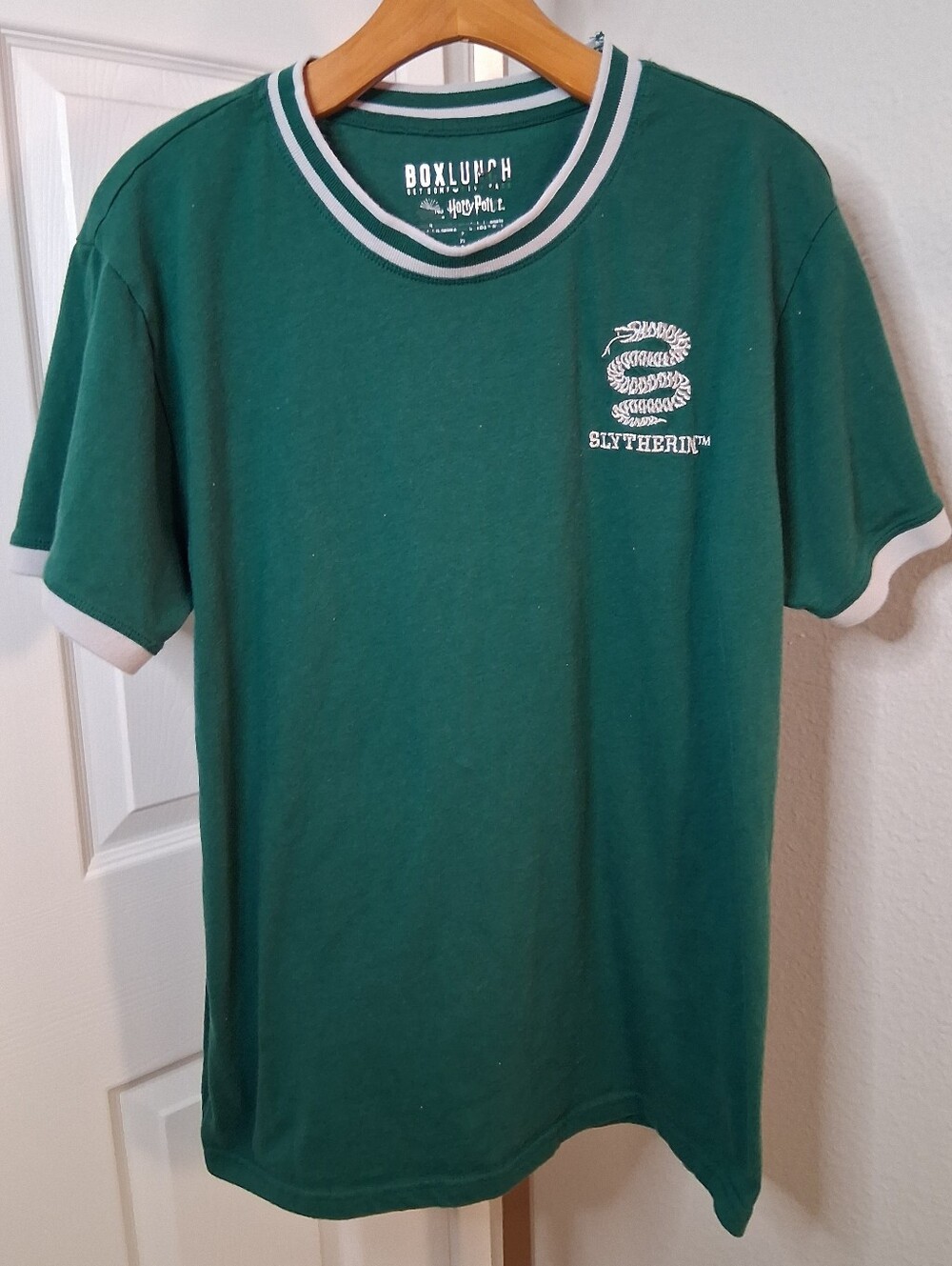 Harry Potter Box Lunch Slytherin T Shirt Green XL